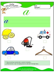 A Sesi Çalışma Sayfaları